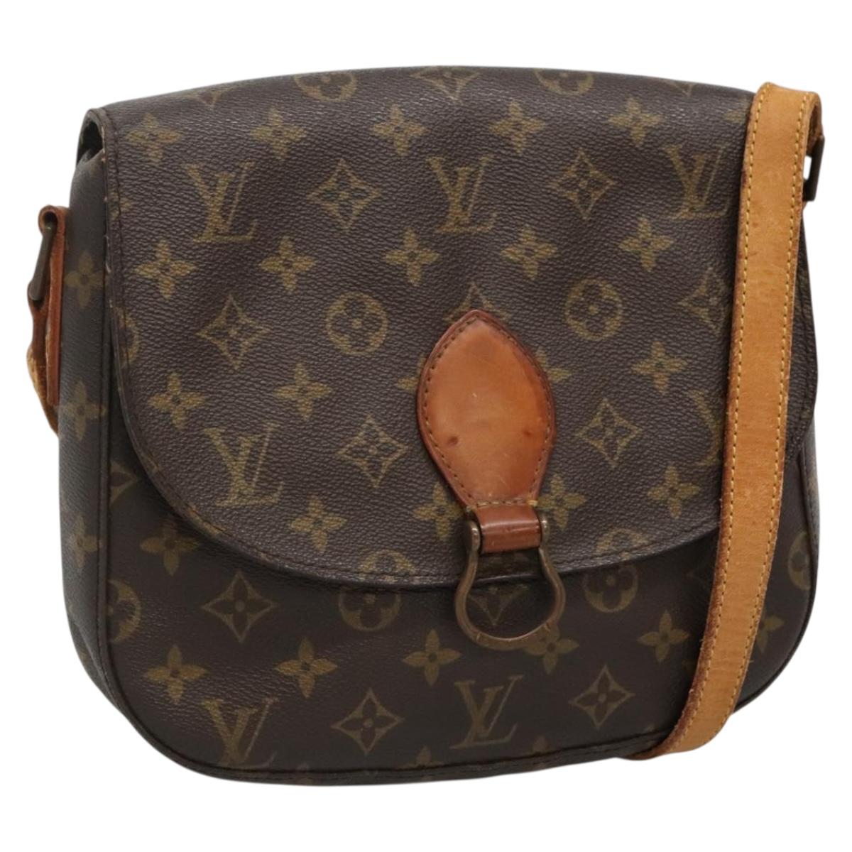 LOUIS VUITTON Monogram Saint Cloud GM Shoulder Bag M51242 LV Auth gh374