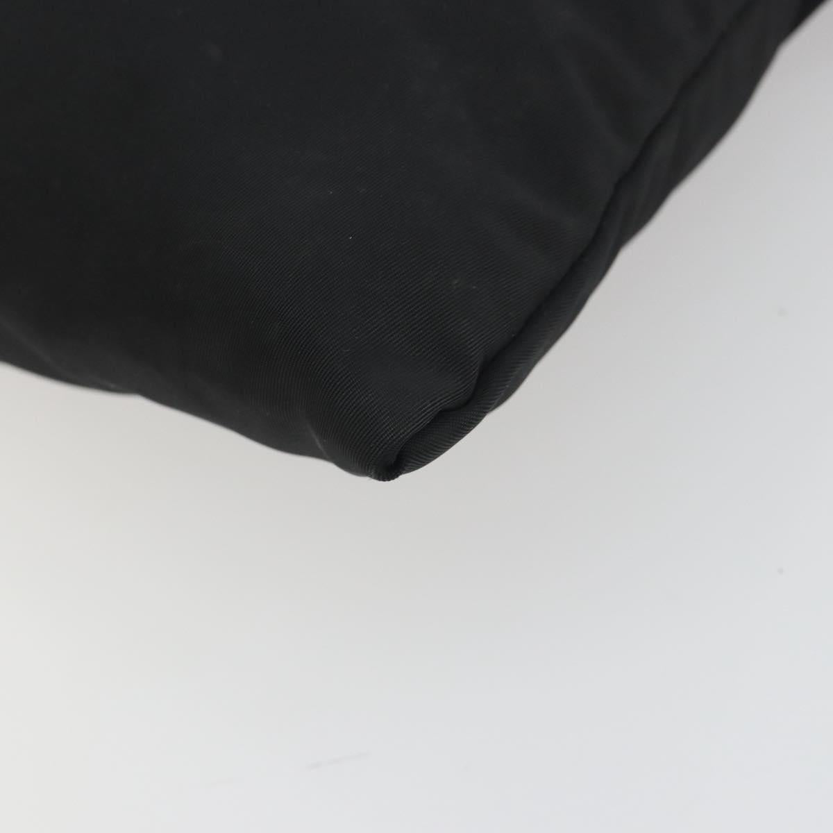 PRADA Shoulder Bag Nylon Black Auth gh414