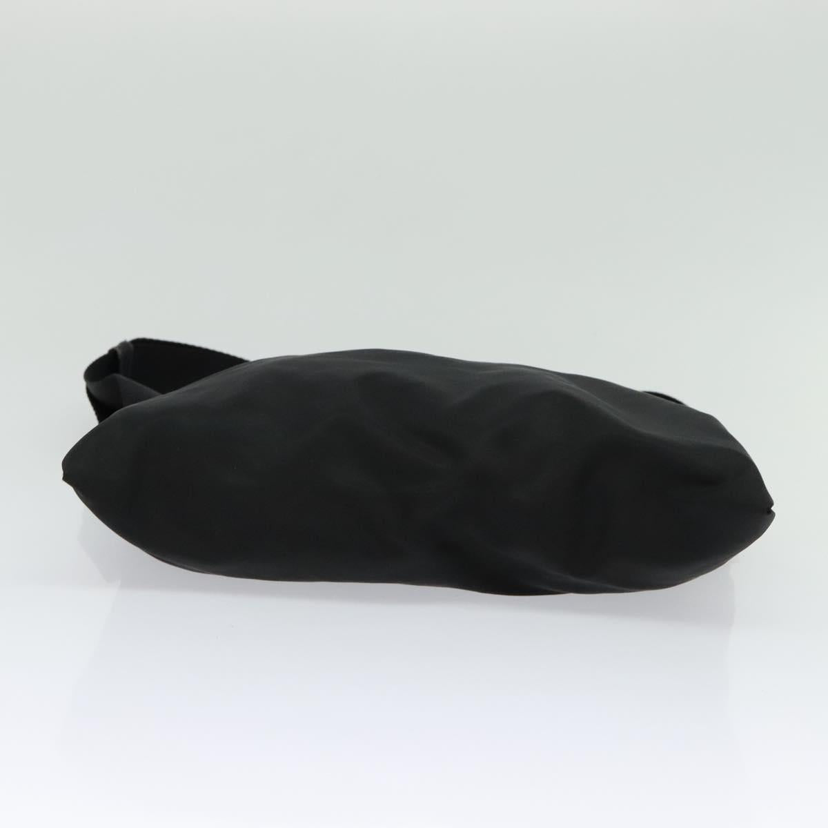 PRADA Shoulder Bag Nylon Black Auth gh414