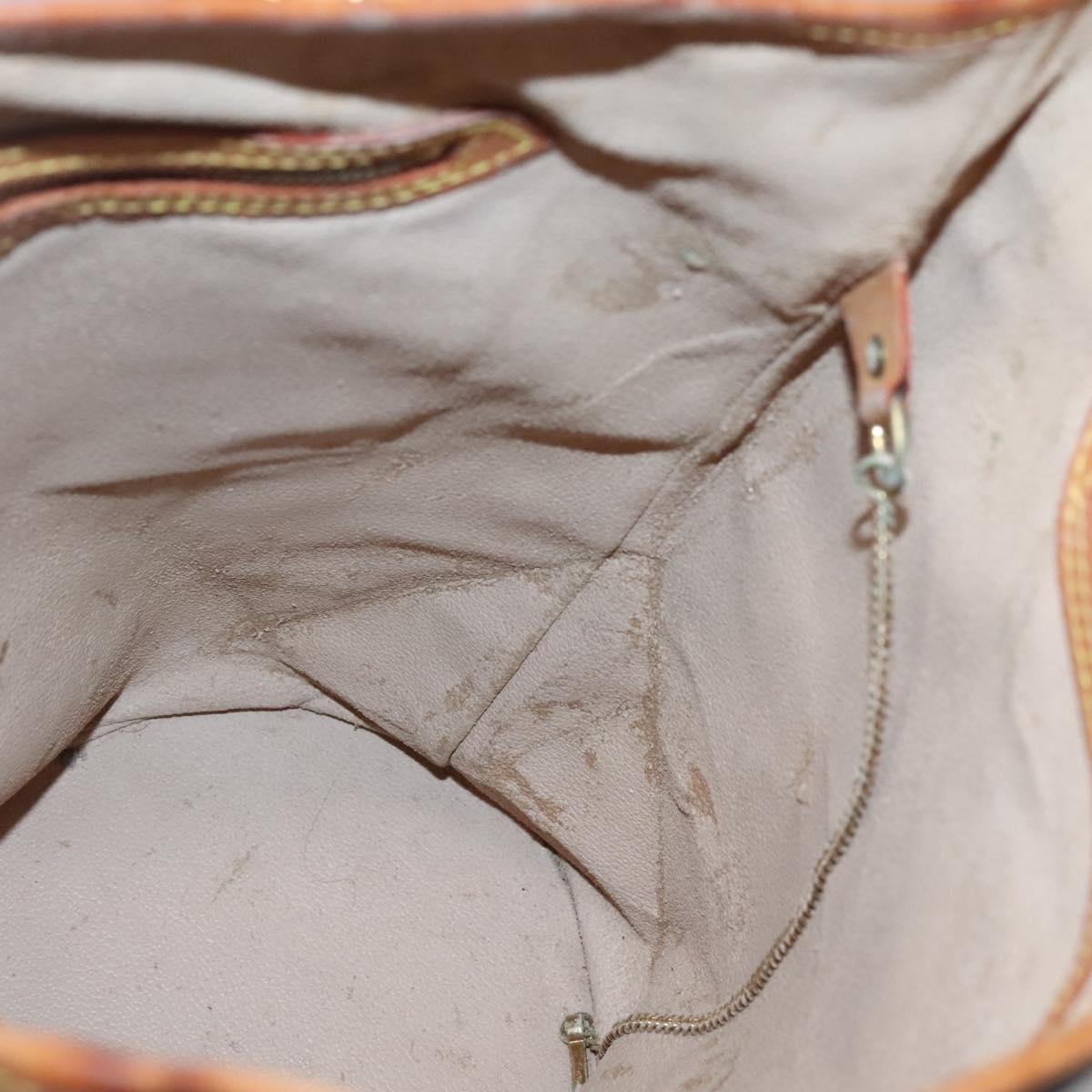 LOUIS VUITTON Monogram Bucket GM Shoulder Bag M42236 LV Auth gh479