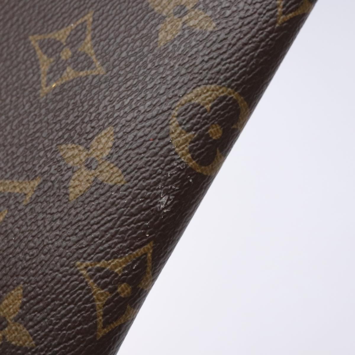 LOUIS VUITTON Monogram Christmas 2023 Only Pochette Kirigami M82655 Auth gh548