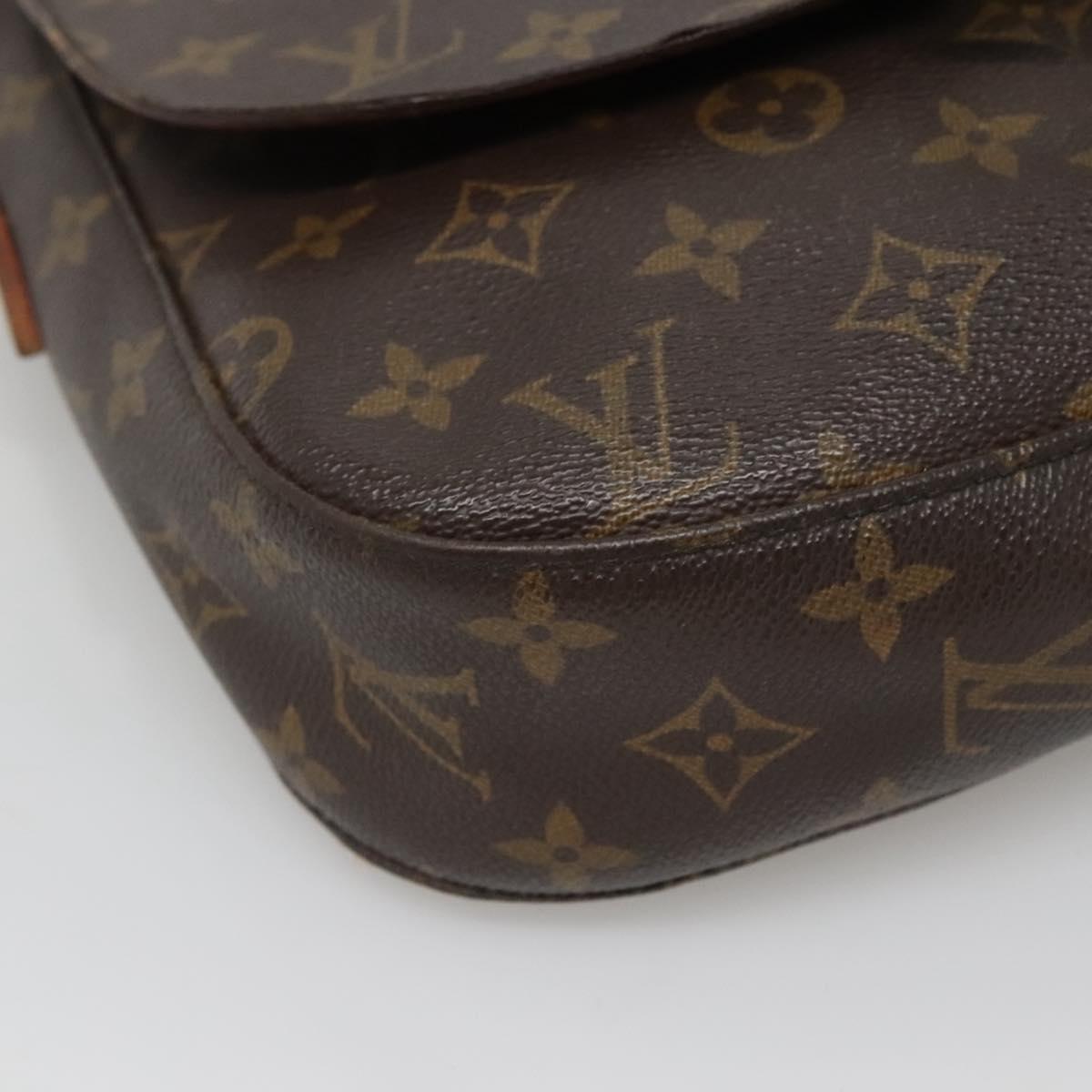 LOUIS VUITTON Monogram Saint Cloud GM Shoulder Bag M51242 LV Auth gh551