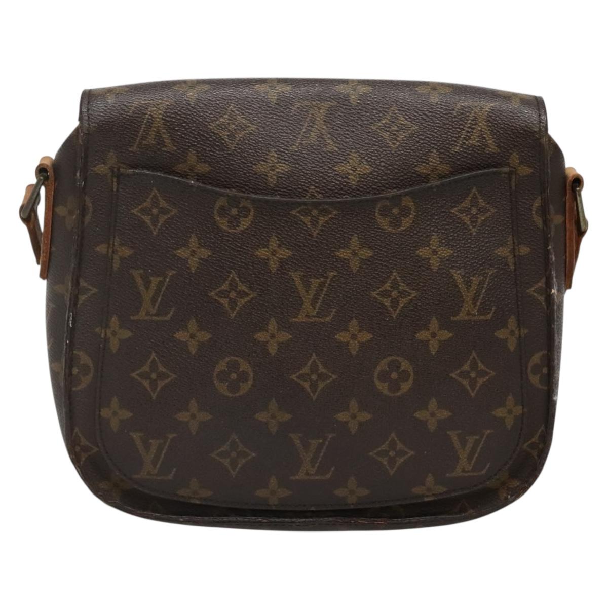 LOUIS VUITTON Monogram Saint Cloud GM Shoulder Bag M51242 LV Auth gh551