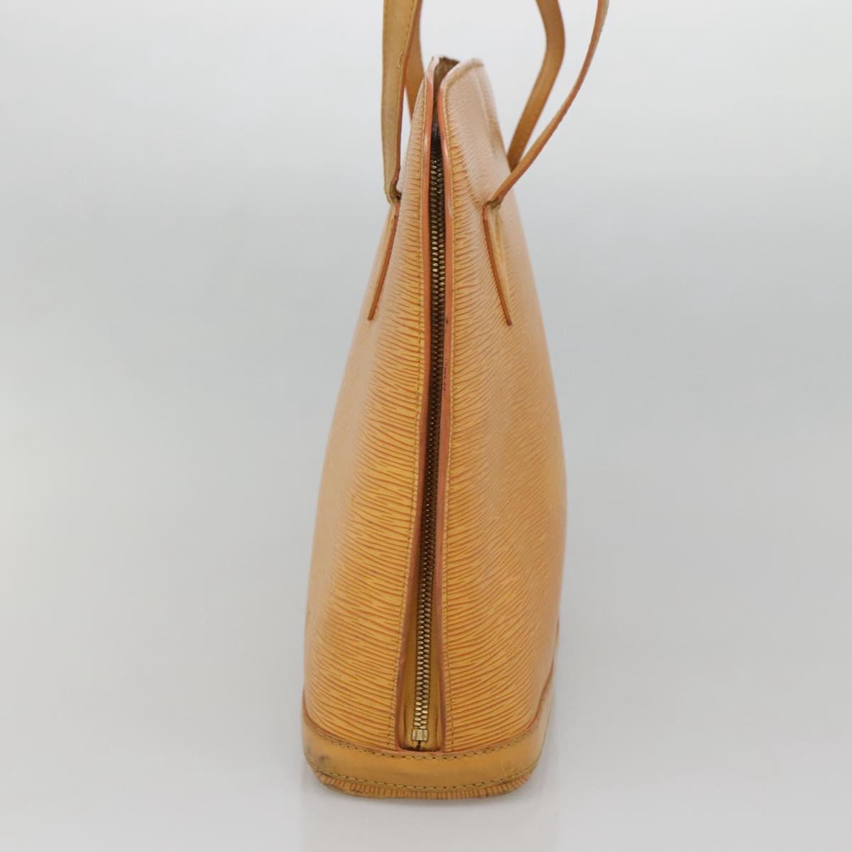 LOUIS VUITTON Epi Lussac Shoulder Bag Yellow M52289 LV Auth gh567