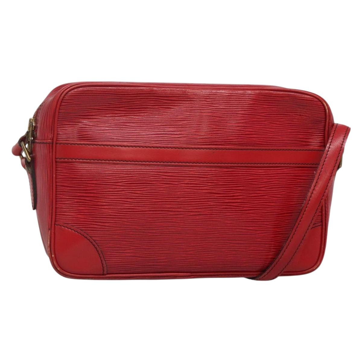 LOUIS VUITTON Epi Trocadero 27 Shoulder Bag Red M52317 LV Auth gh568