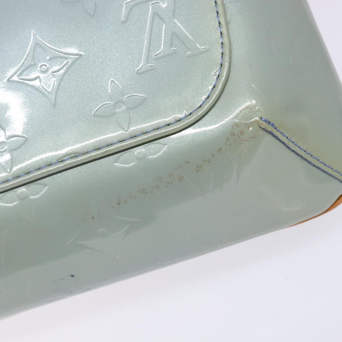 LOUIS VUITTON Monogram Vernis Thompson Street Bag Lavande M91009 LV Auth gh572