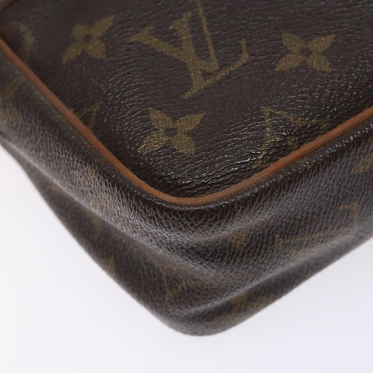 LOUIS VUITTON Monogram Compiegne 23 Clutch Bag M51847 LV Auth gh593