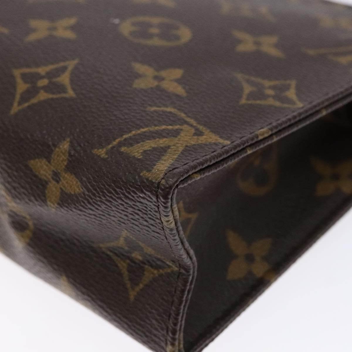LOUIS VUITTON Monogram Poche Toilette 19 Pouch M47544 LV Auth gh597