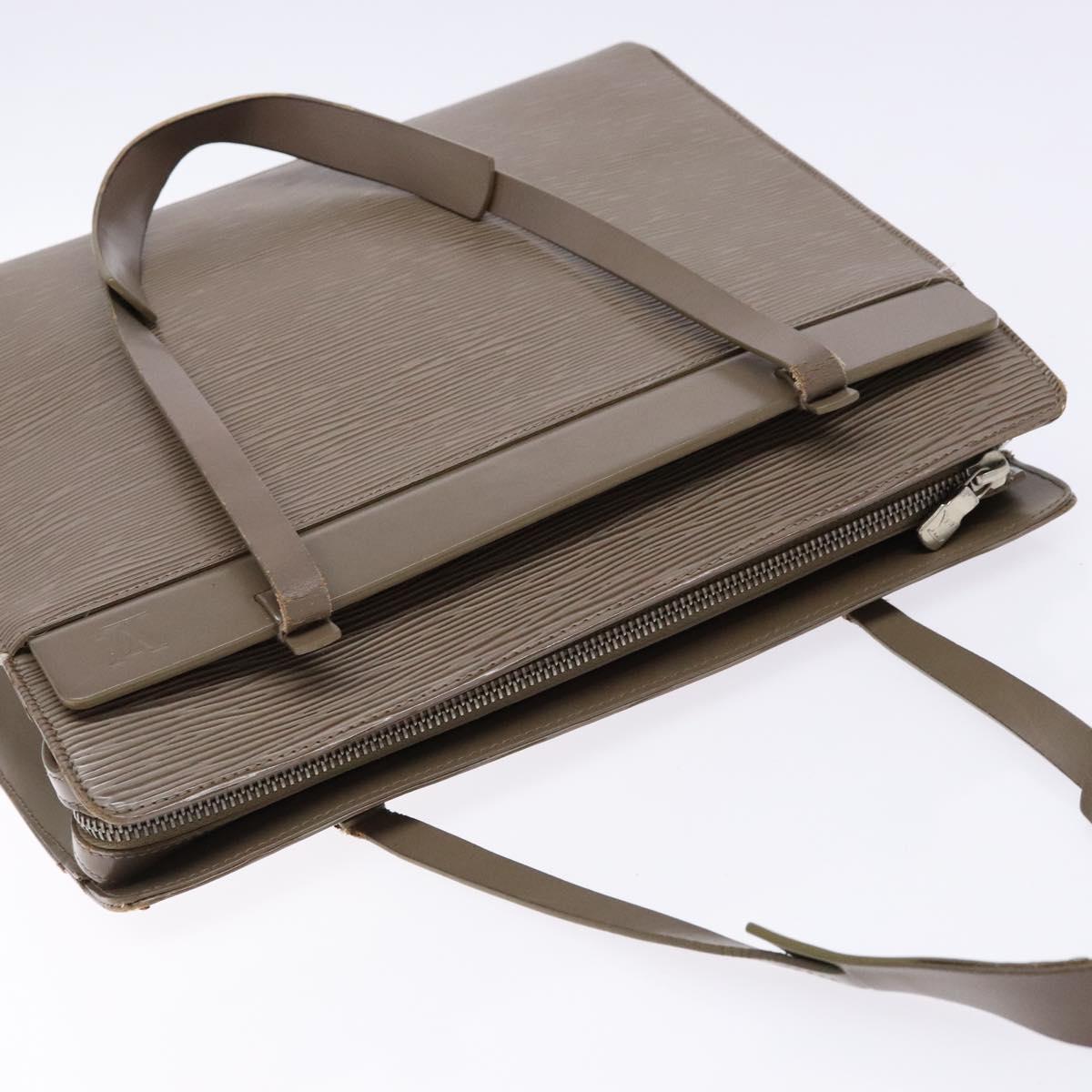 LOUIS VUITTON Epi Croisette PM Tote Bag Lilac M5249B LV Auth gh601