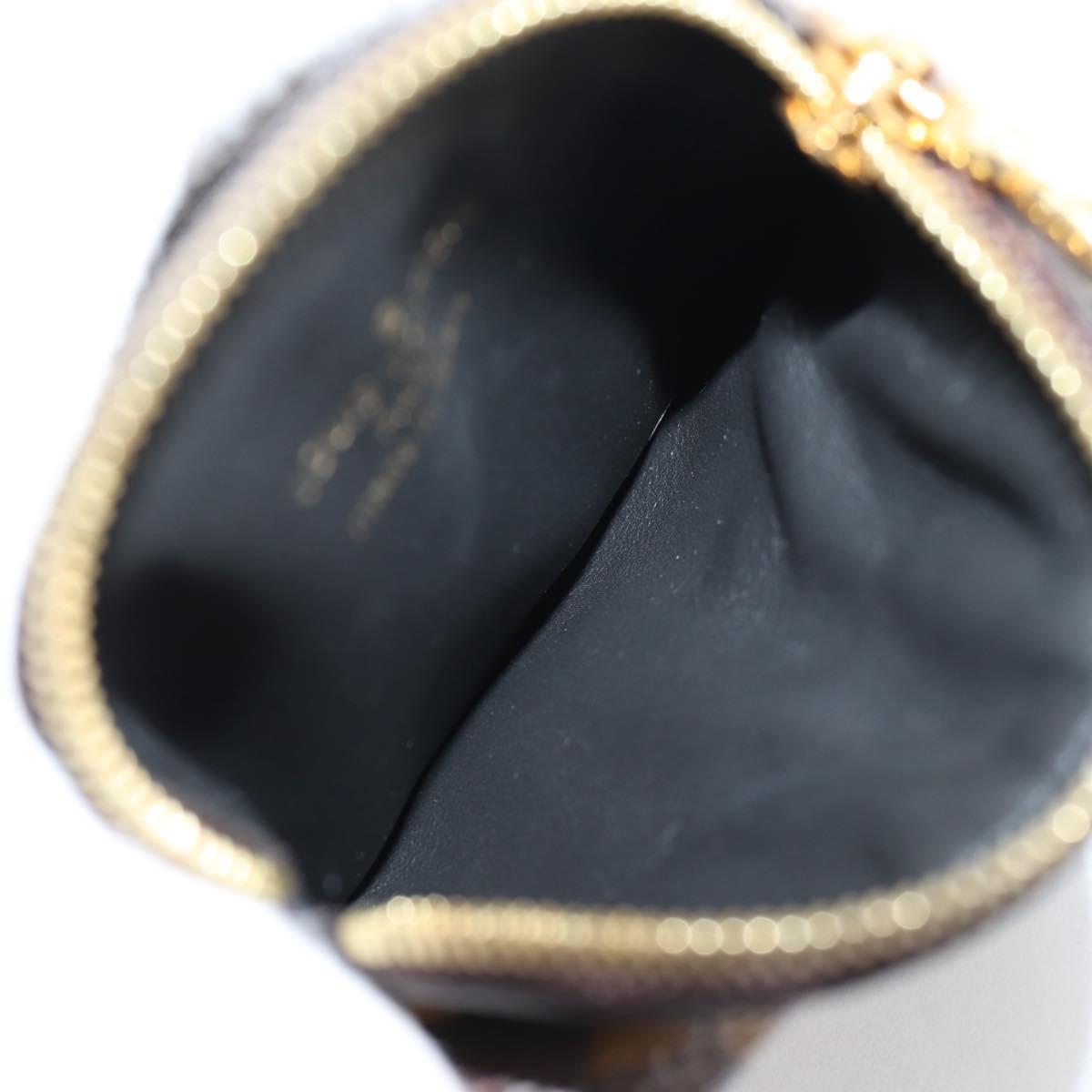 LOUIS VUITTON Monogram Ceinture Daily Multi Pocket Belt M0236 LV Auth gh628M