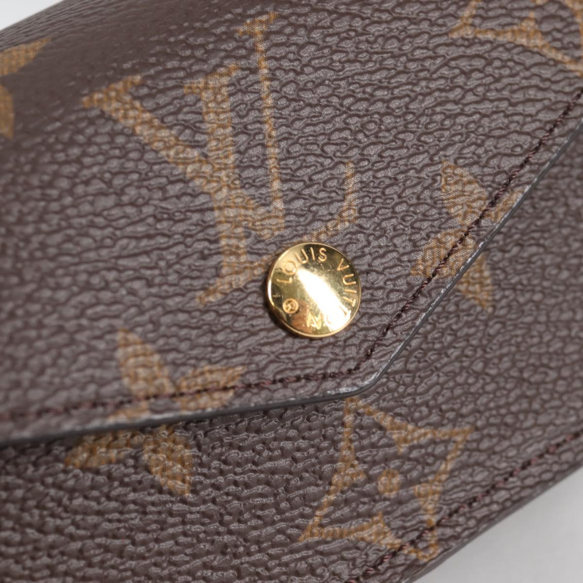 LOUIS VUITTON Monogram Ceinture Daily Multi Pocket Belt M0236 LV Auth gh628SAM