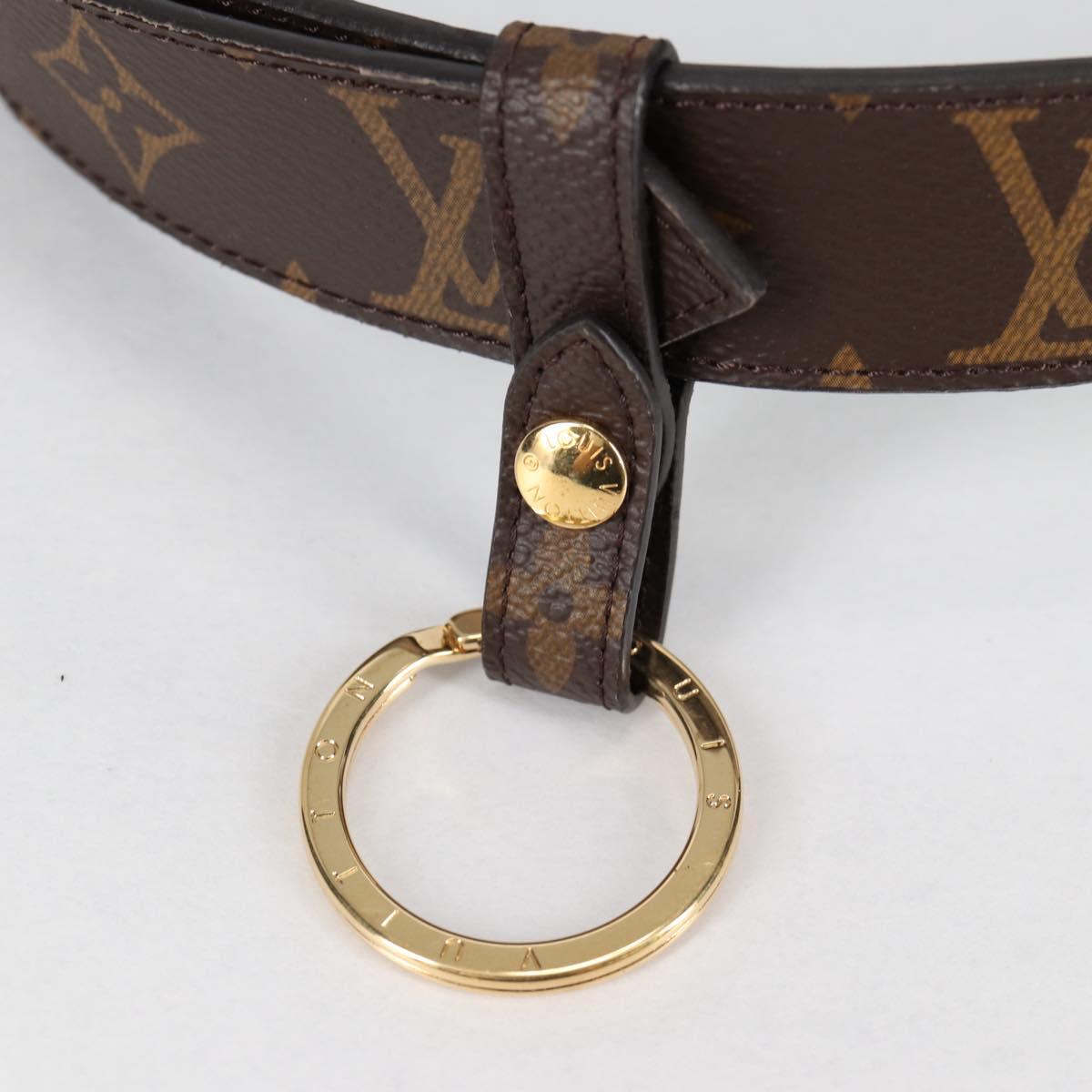 LOUIS VUITTON Monogram Ceinture Daily Multi Pocket Belt M0236 LV Auth gh628M