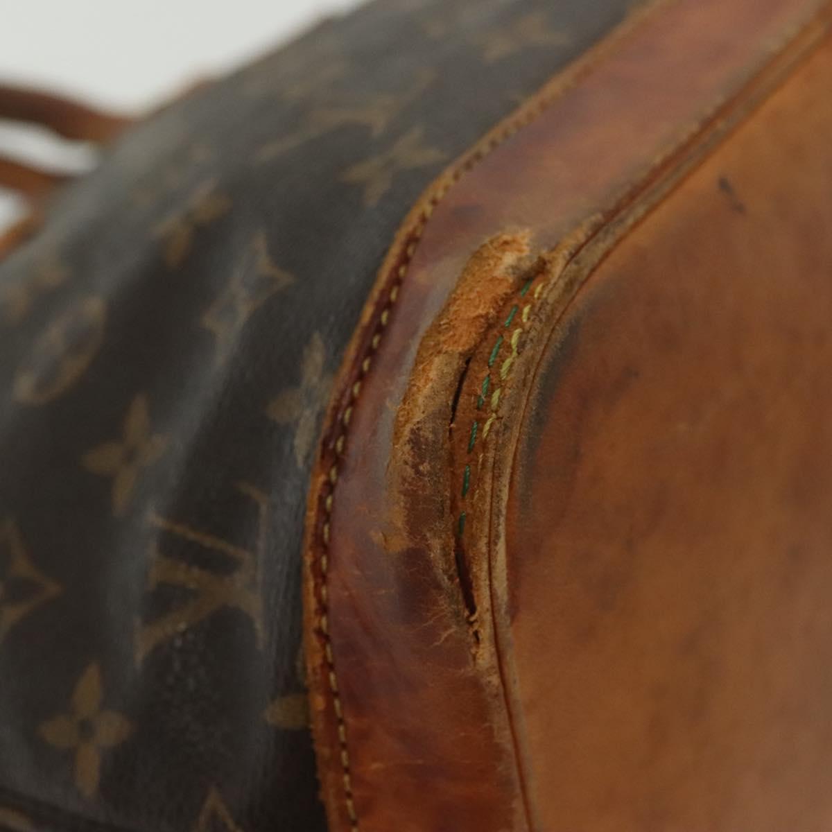 LOUIS VUITTON Monogram Alma Hand Bag M51130 LV Auth gh673