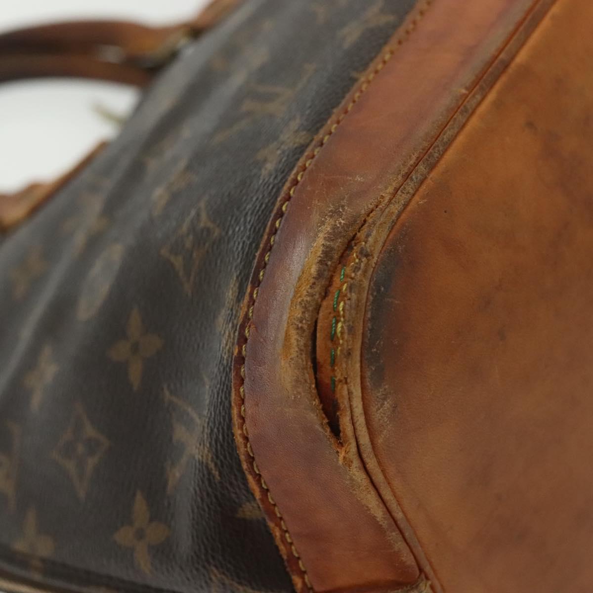 LOUIS VUITTON Monogram Alma Hand Bag M51130 LV Auth gh673