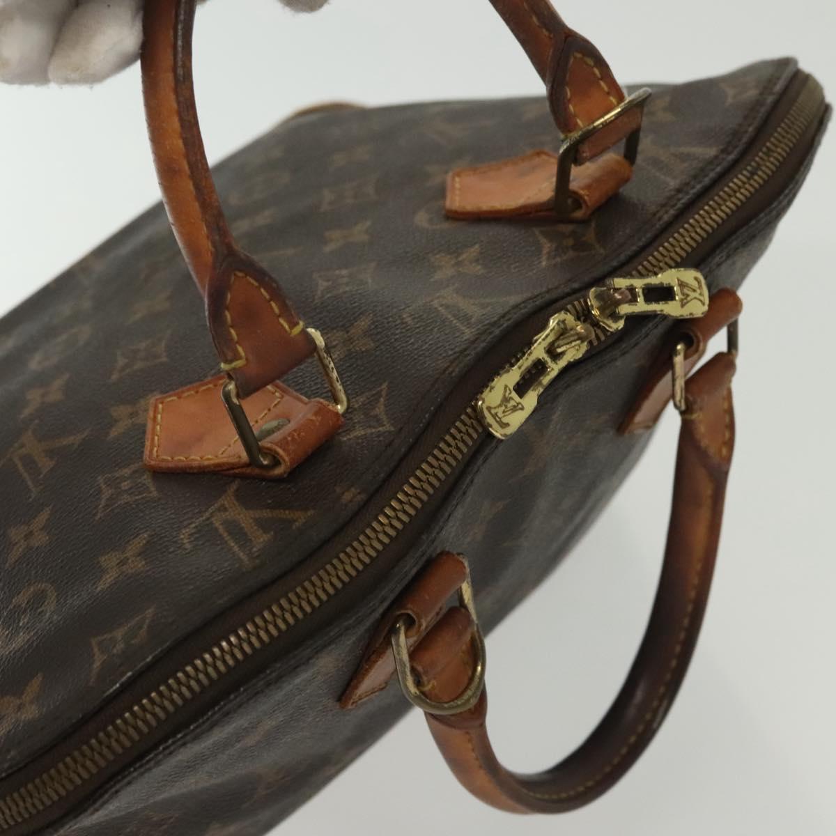 LOUIS VUITTON Monogram Alma Hand Bag M51130 LV Auth gh673