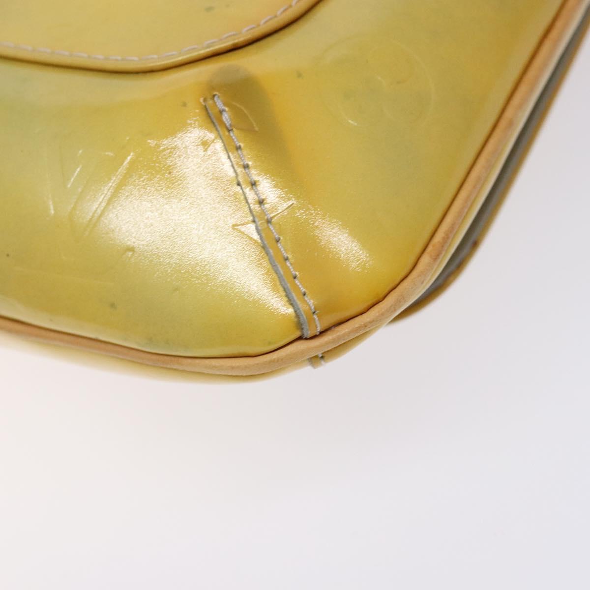 LOUIS VUITTON Monogram Vernis Thompson Street Bag Gris M91008 LV Auth gh689