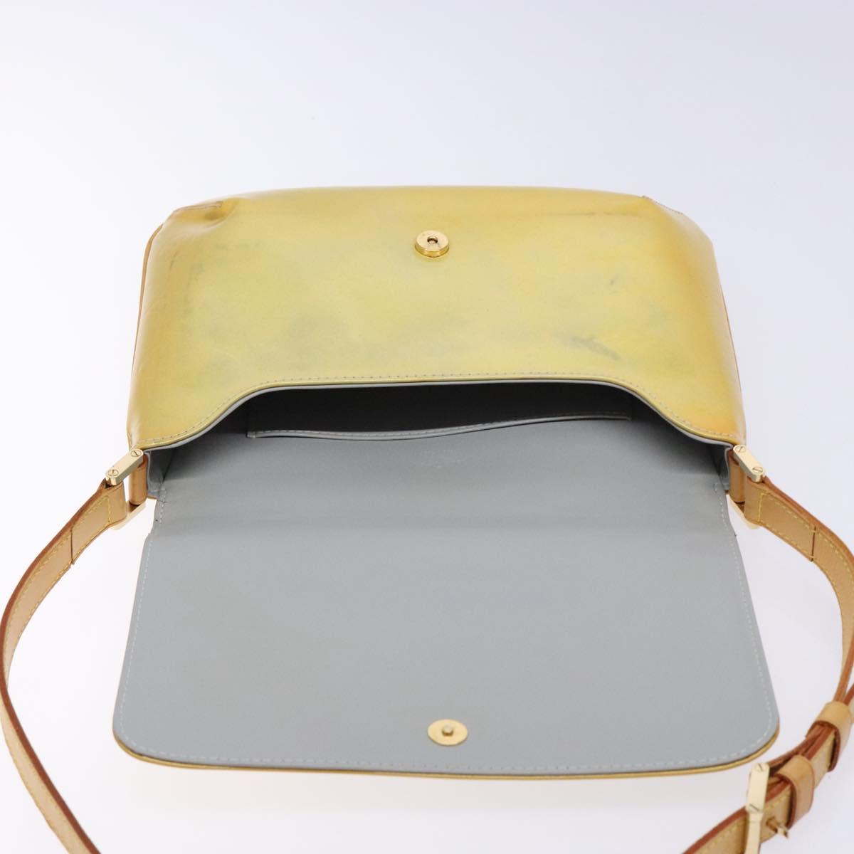 LOUIS VUITTON Monogram Vernis Thompson Street Bag Gris M91008 LV Auth gh689