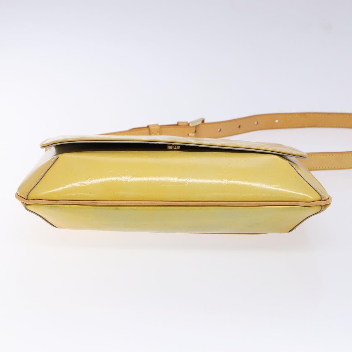 LOUIS VUITTON Monogram Vernis Thompson Street Bag Gris M91008 LV Auth gh689