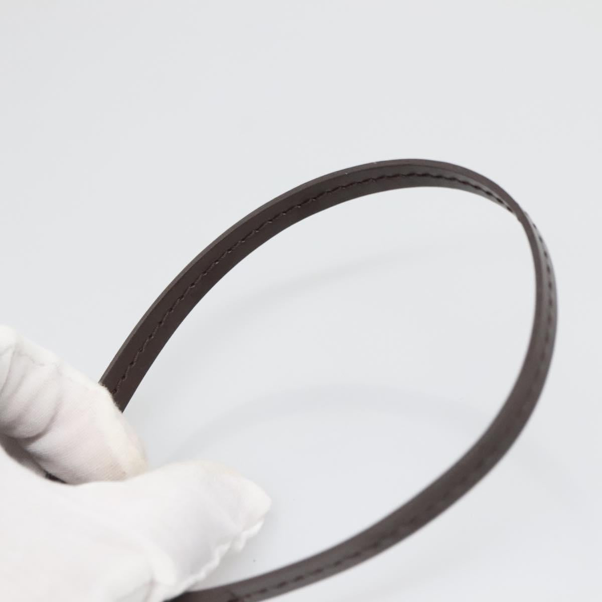 LOUIS VUITTON Damier Ebene Neverfull MM Pouch LV Auth gh698