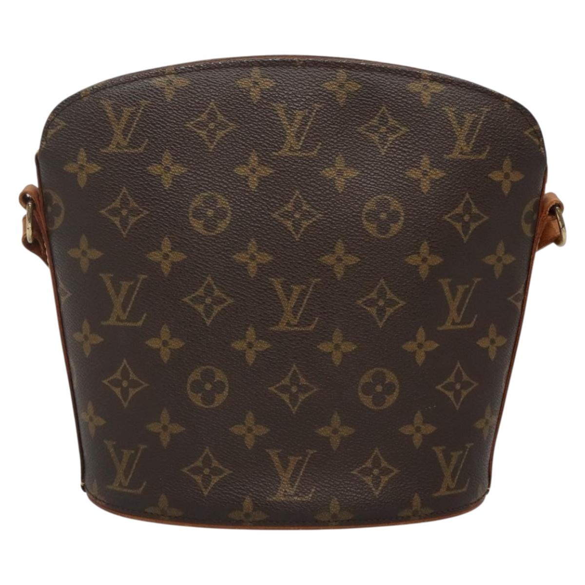 LOUIS VUITTON Monogram Drouot Shoulder Shoulder Bag M51290 LV Auth gh699