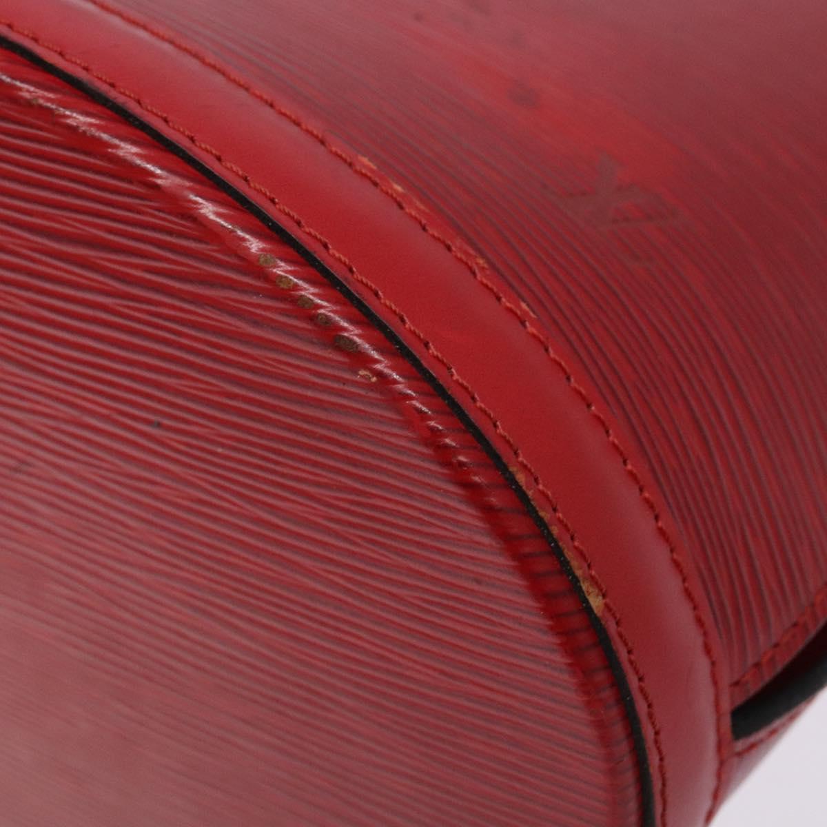 LOUIS VUITTON Epi Cluny Shoulder Bag Red M52257 LV Auth gh714