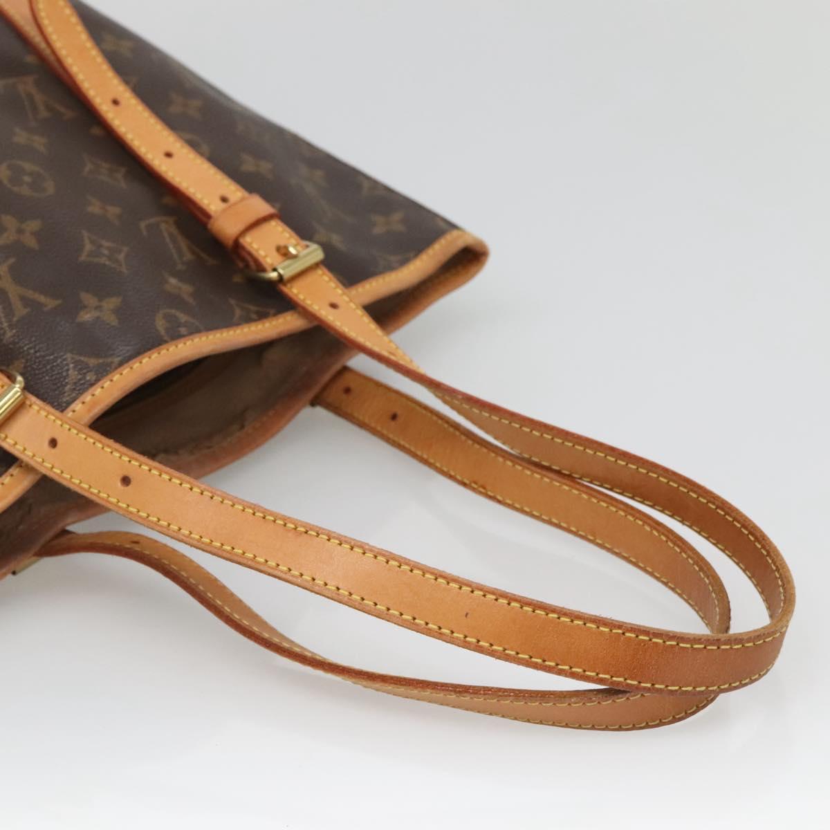 LOUIS VUITTON Monogram Bucket GM Shoulder Bag M42236 LV Auth gh725