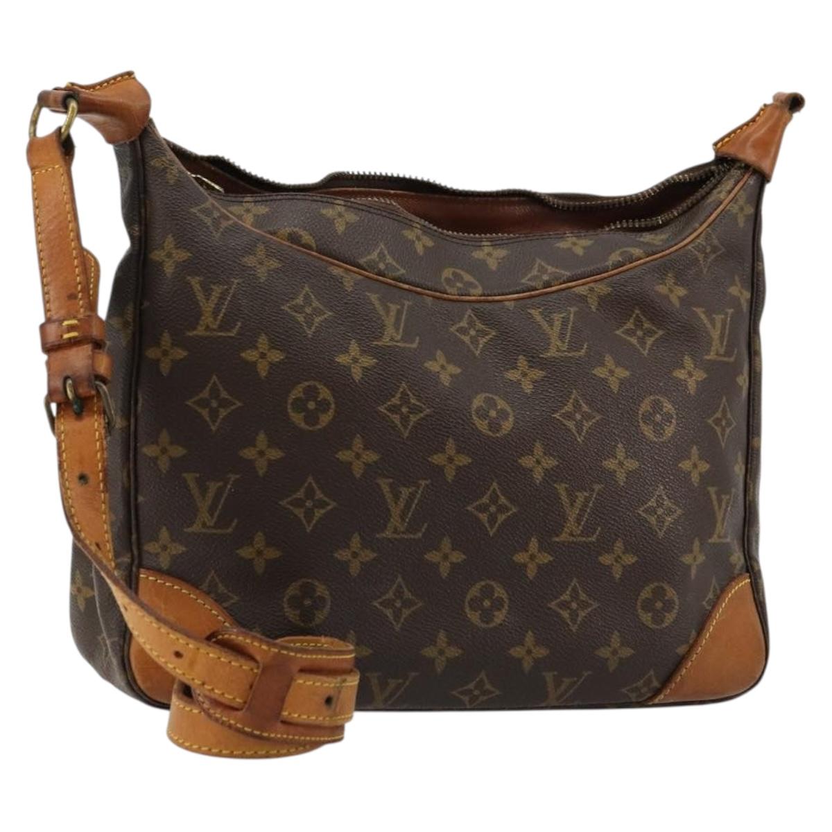 LOUIS VUITTON Monogram Boulogne 30 Shoulder Bag M51265 LV Auth gh757