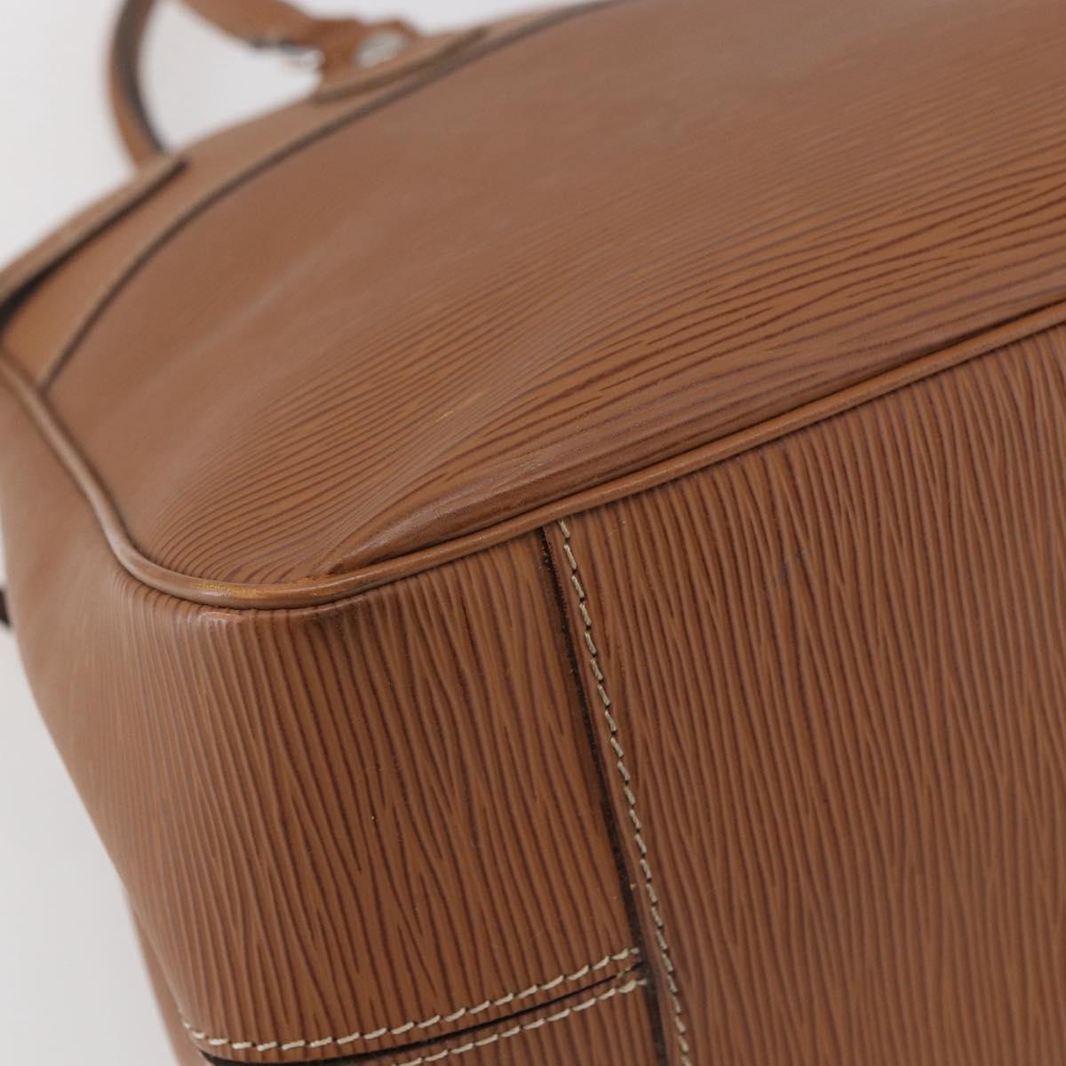 LOUIS VUITTON Epi Passy GM Hand Bag Camel M59251 LV Auth gh780