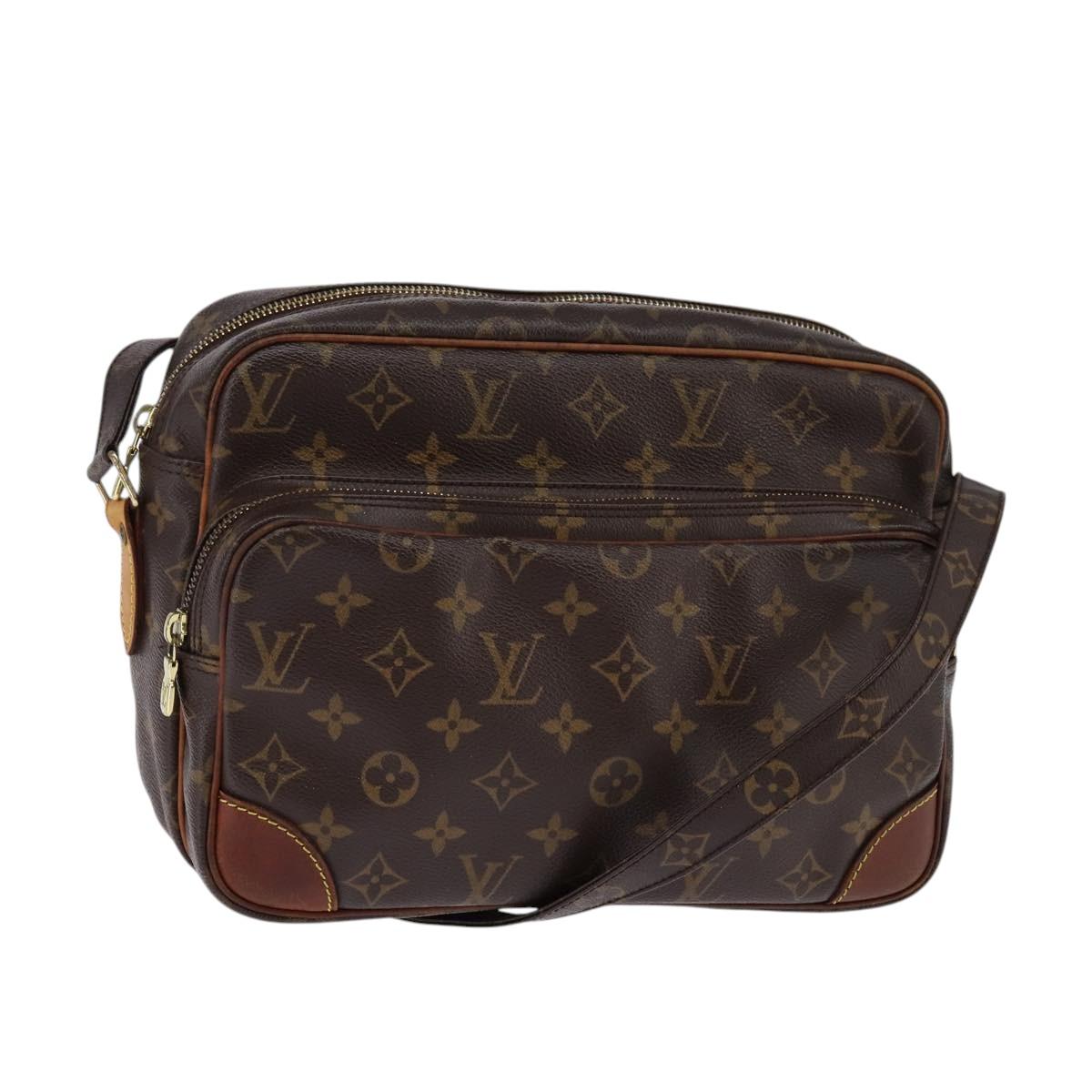 LOUIS VUITTON Monogram Nile Shoulder Bag M45244 LV Auth gh789
