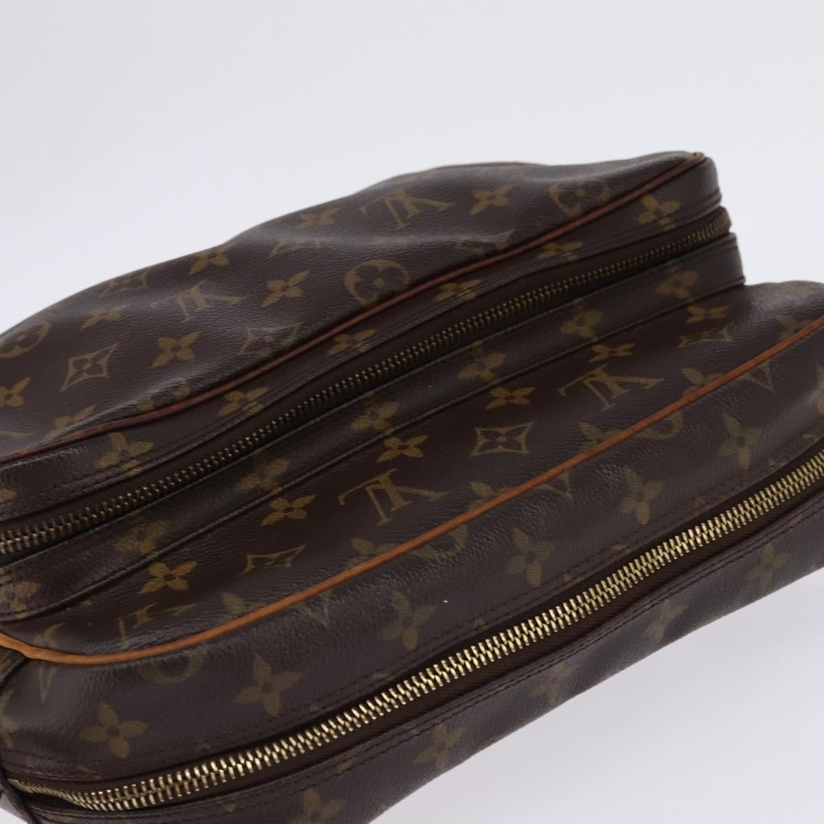 LOUIS VUITTON Monogram Nile Shoulder Bag M45244 LV Auth gh789
