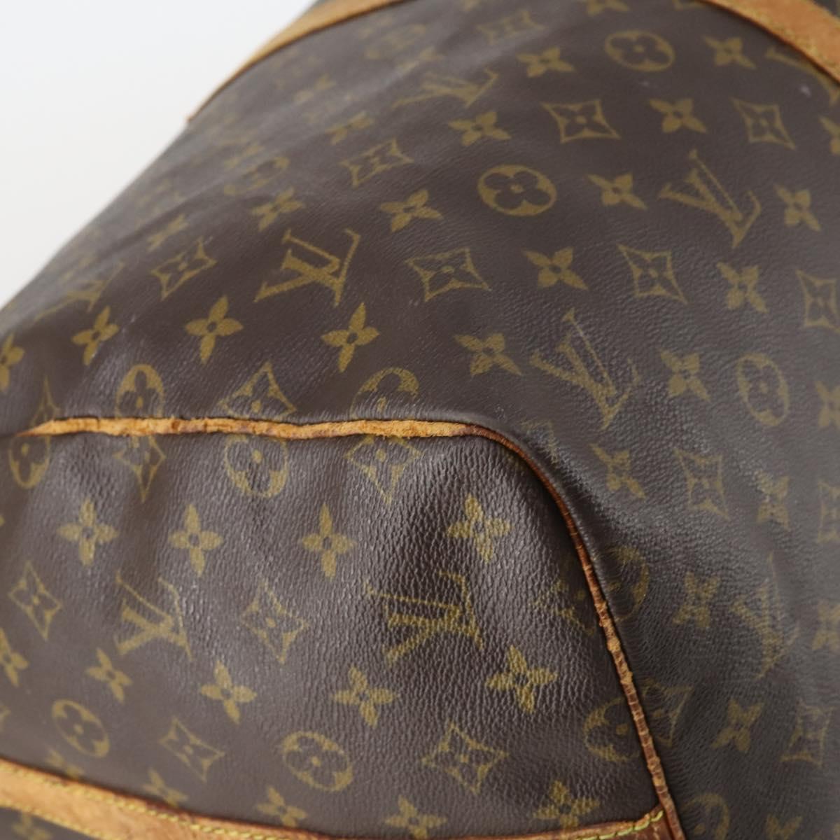 LOUIS VUITTON Monogram Keepall Bandouliere 55 Boston Bag M41414 LV Auth gh792