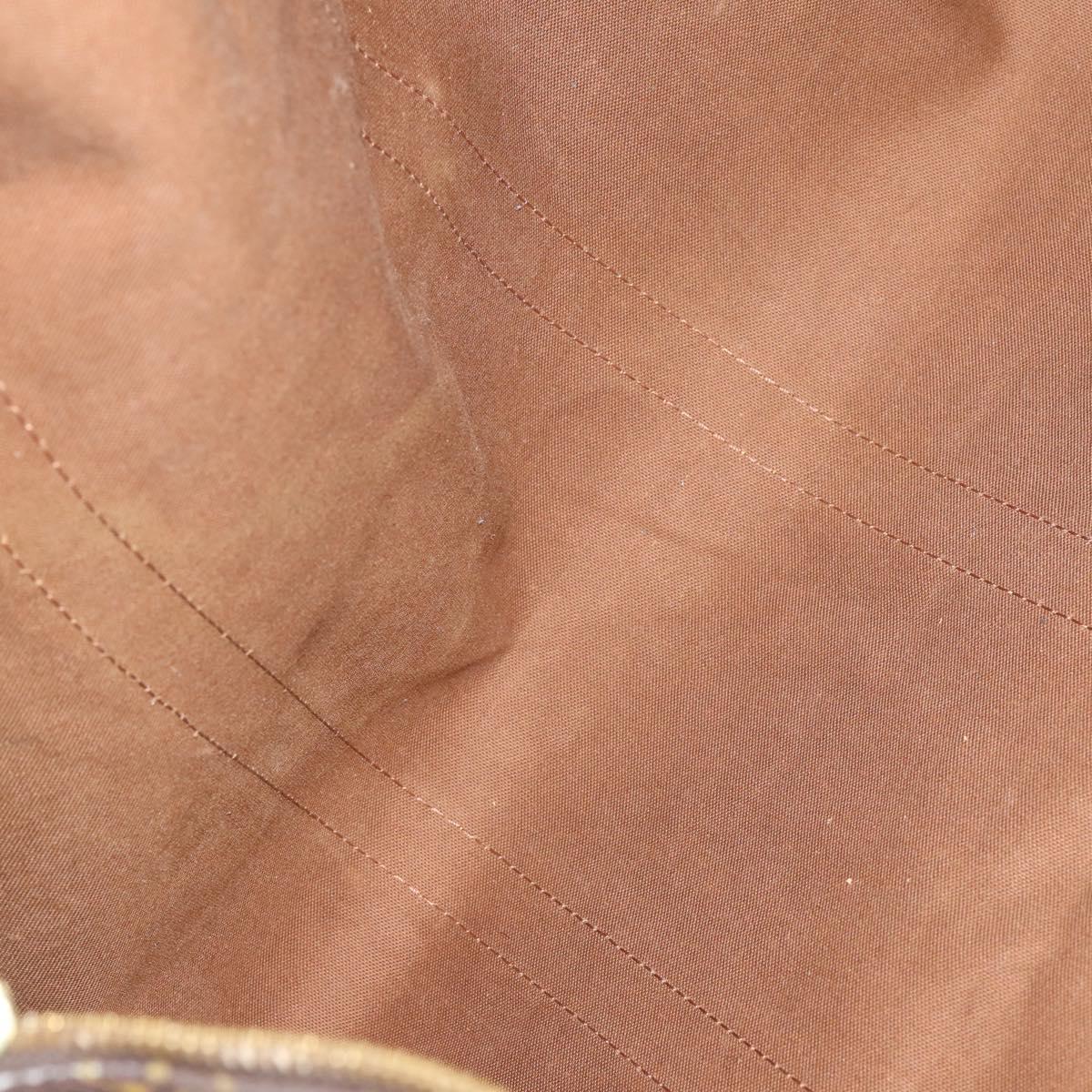 LOUIS VUITTON Monogram Keepall Bandouliere 55 Boston Bag M41414 LV Auth gh792