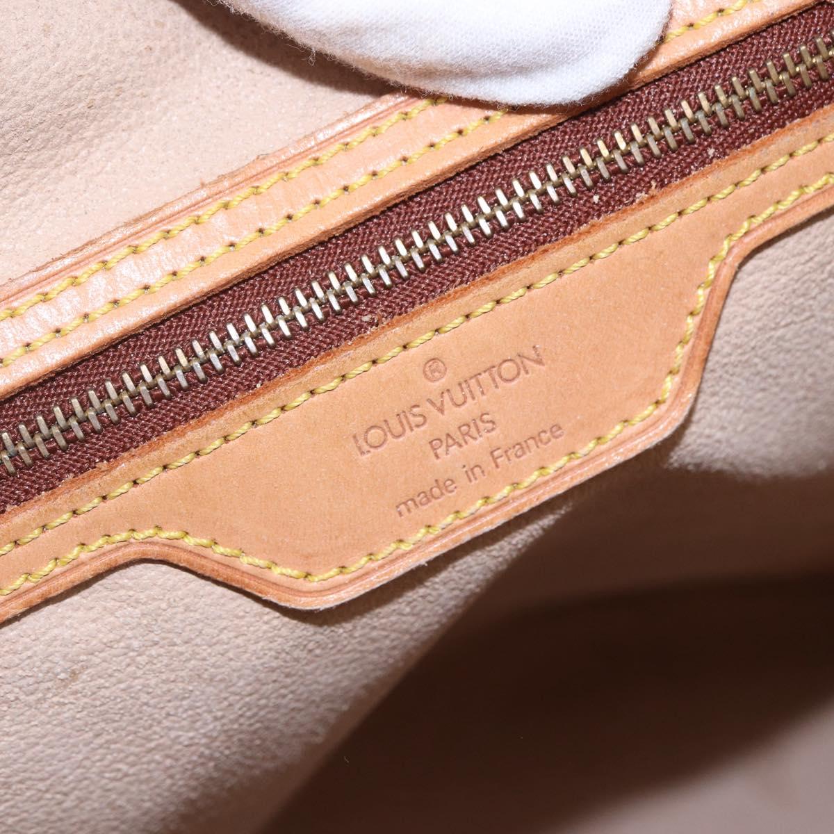 LOUIS VUITTON Monogram Bucket GM Shoulder Bag M42236 LV Auth gh795