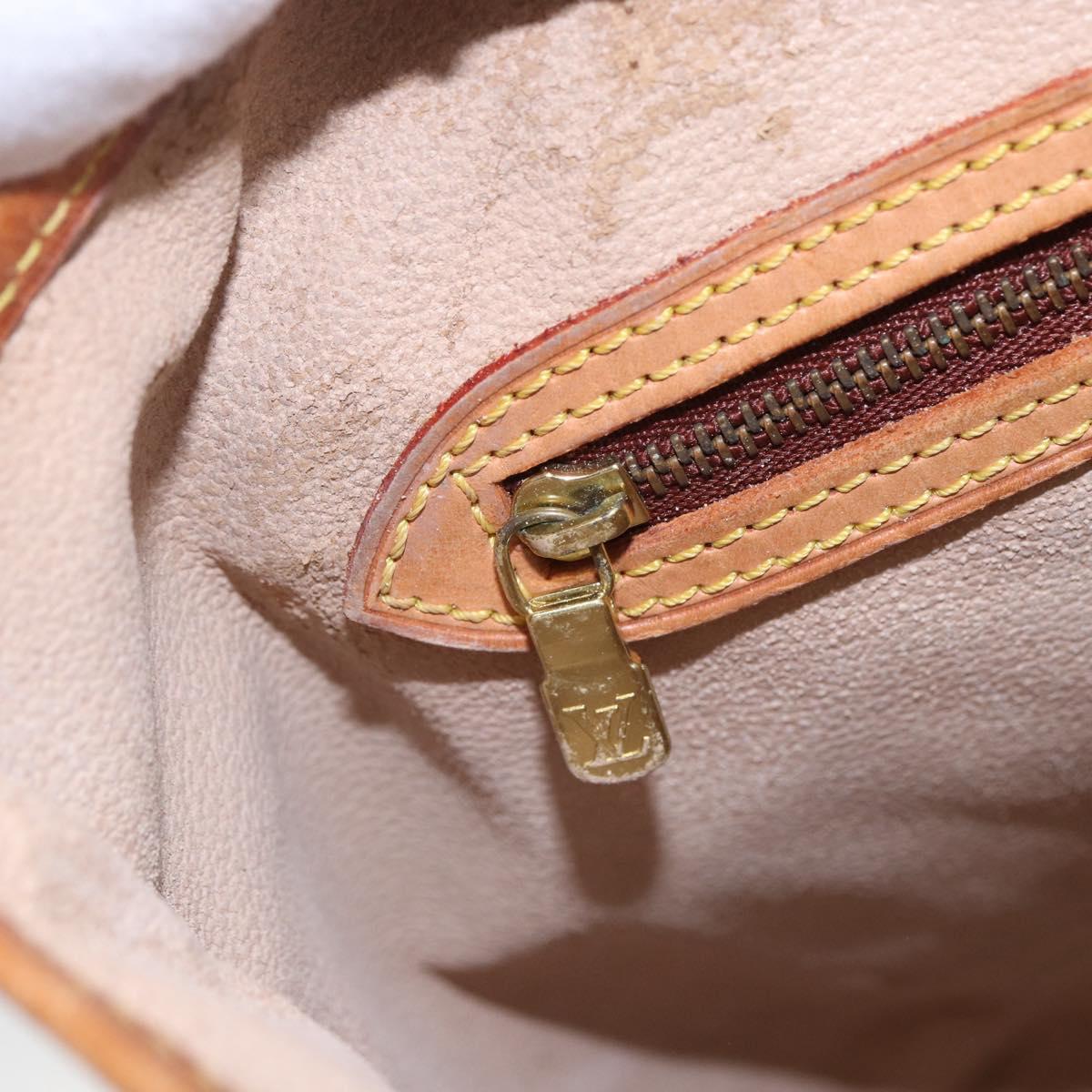 LOUIS VUITTON Monogram Bucket GM Shoulder Bag M42236 LV Auth gh795