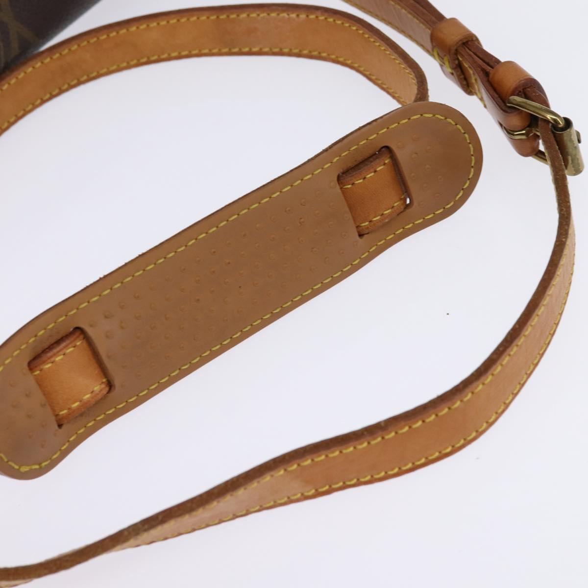 LOUIS VUITTON Monogram Gibeciere PM Shoulder Bag M42248 LV Auth gh796