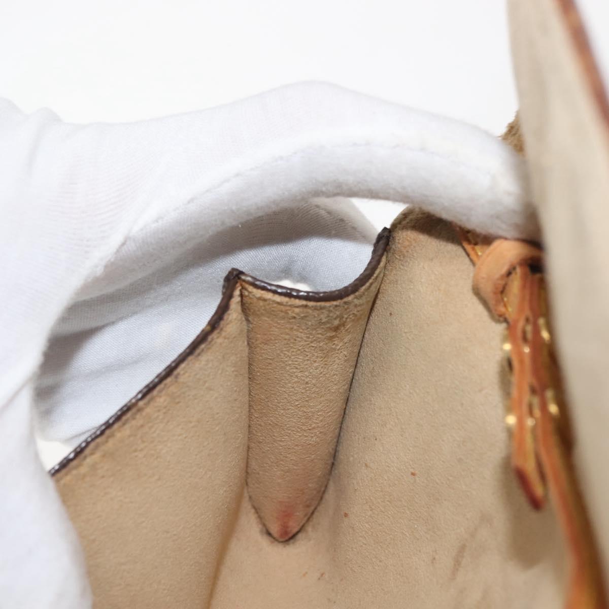 LOUIS VUITTON Monogram Pochette Twin PM Shoulder Bag M51854 LV Auth gh816