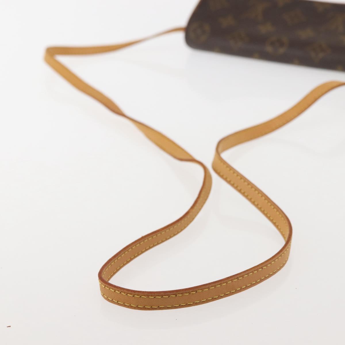 LOUIS VUITTON Monogram Pochette Twin PM Shoulder Bag M51854 LV Auth gh816