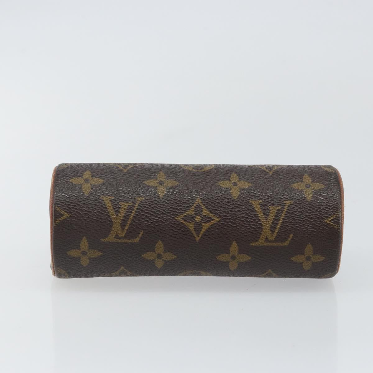 LOUIS VUITTON Monogram Papillon Pouch LV Auth gh823