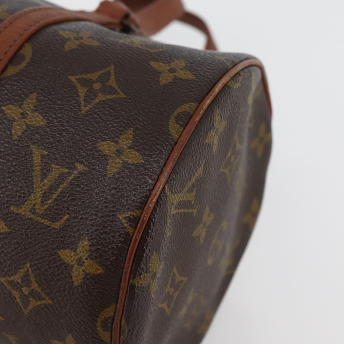 LOUIS VUITTON Monogram Papillon 30 Hand Bag Vintage M51385 LV Auth gh847