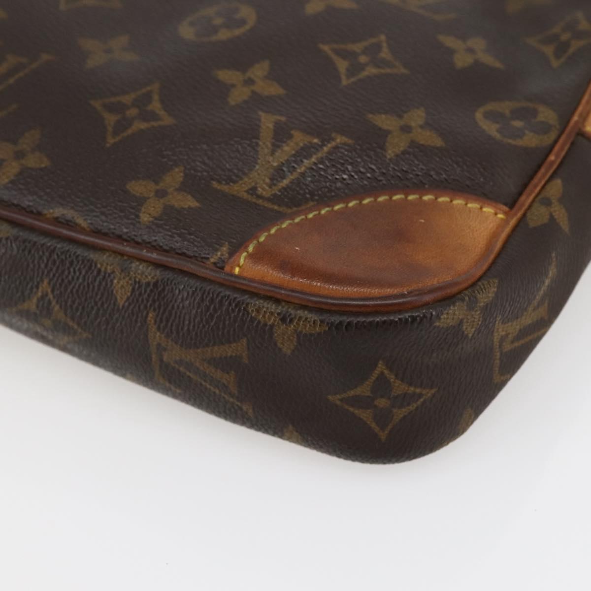 LOUIS VUITTON Monogram Marly Dragonne GM Clutch Bag M51825 LV Auth gh849