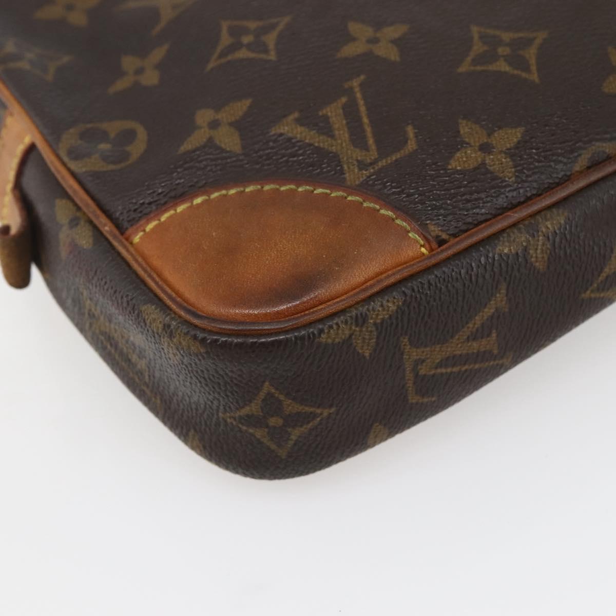LOUIS VUITTON Monogram Marly Dragonne GM Clutch Bag M51825 LV Auth gh849