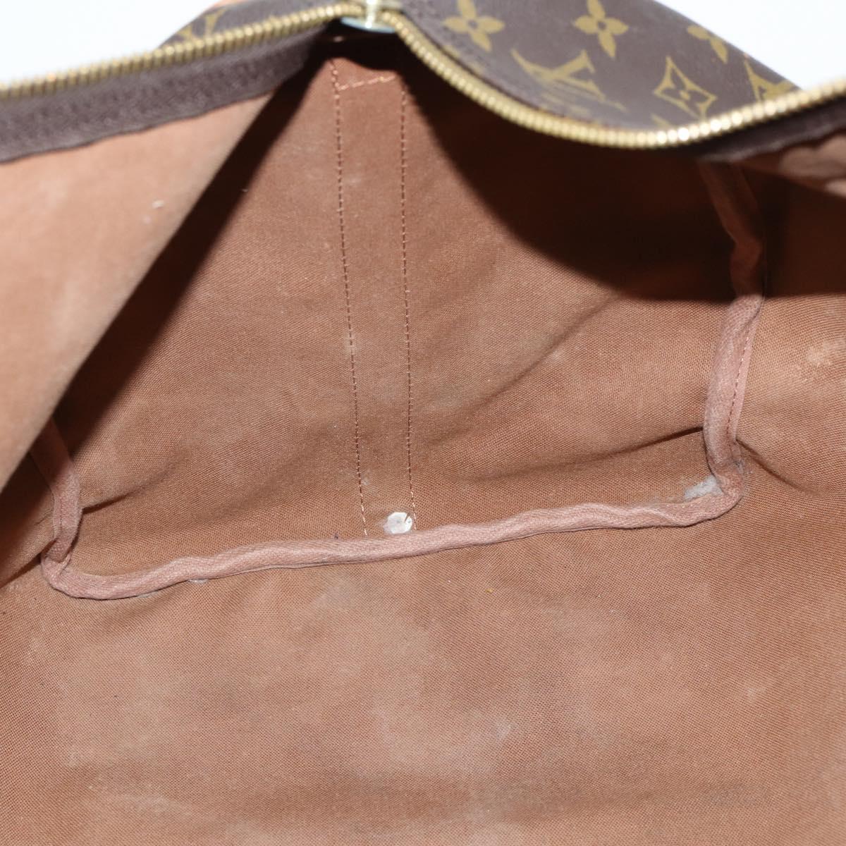 LOUIS VUITTON Monogram Keepall Bandouliere 55 Boston Bag M41414 LV Auth gh851