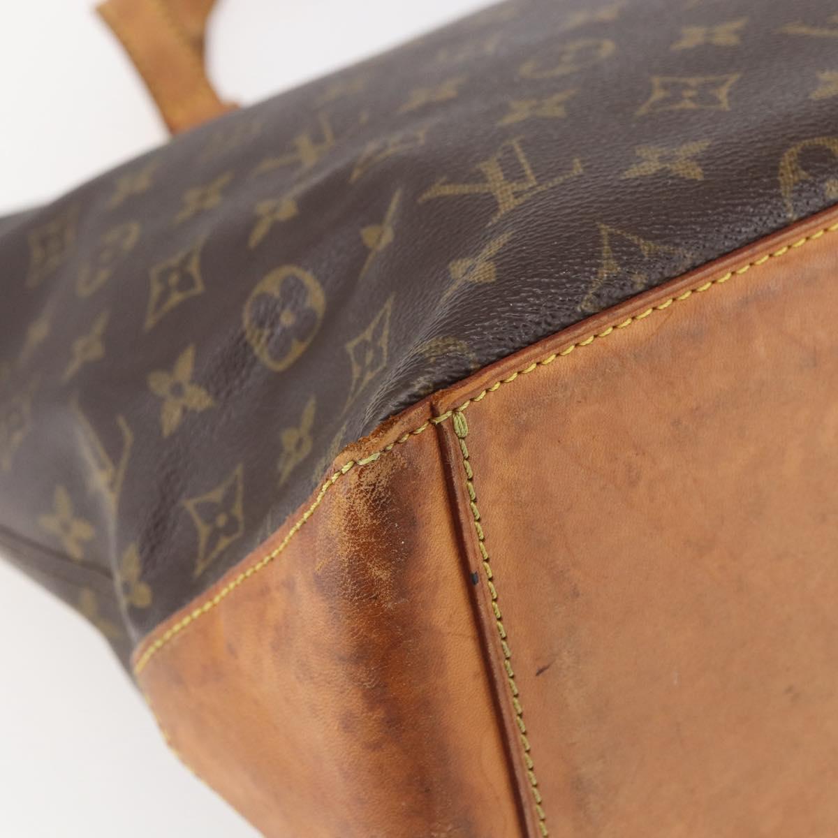 LOUIS VUITTON Monogram Cabas Mezzo Tote Bag M51151 LV Auth gh852