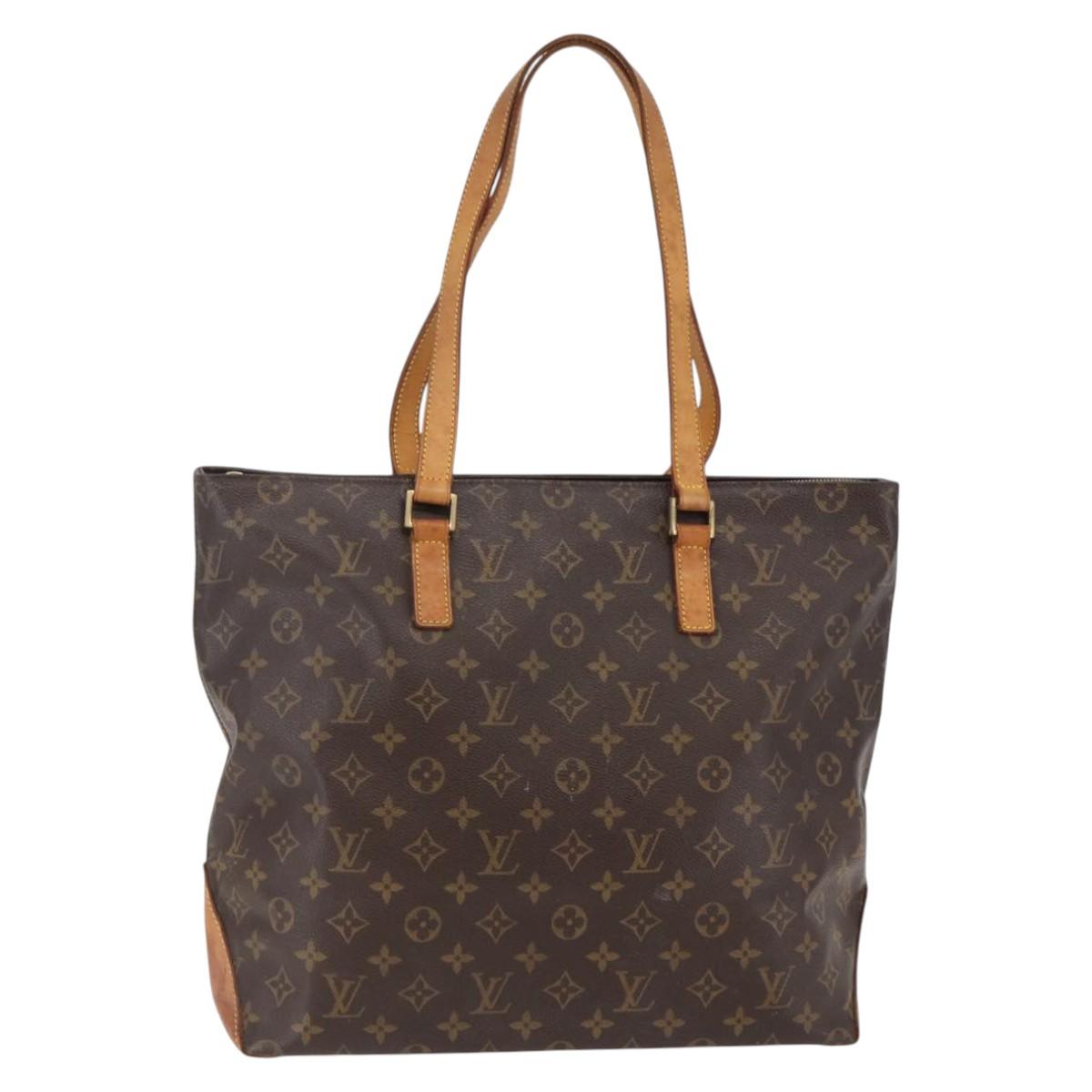 LOUIS VUITTON Monogram Cabas Mezzo Tote Bag M51151 LV Auth gh852