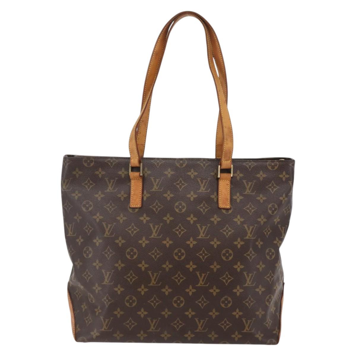 LOUIS VUITTON Monogram Cabas Mezzo Tote Bag M51151 LV Auth gh852