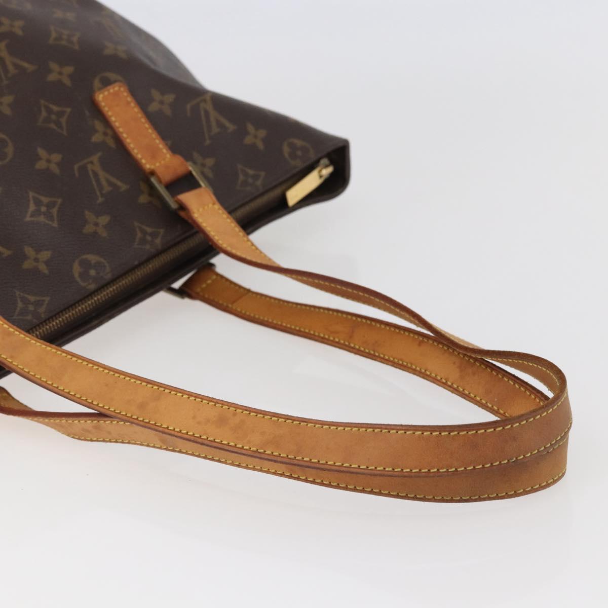 LOUIS VUITTON Monogram Cabas Mezzo Tote Bag M51151 LV Auth gh852