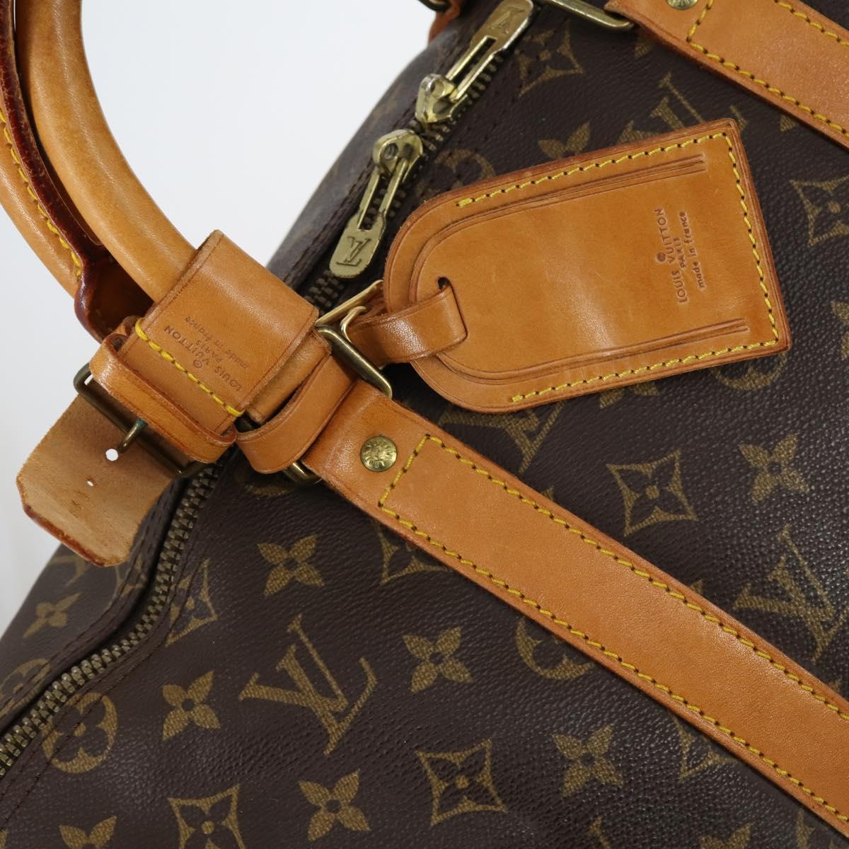 LOUIS VUITTON Monogram Keepall 50 Boston Bag M41426 LV Auth gh855
