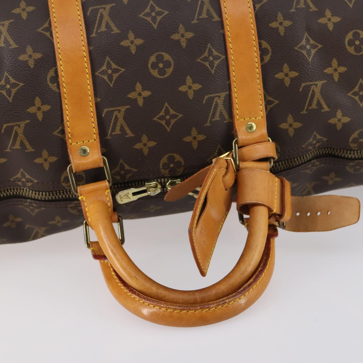 LOUIS VUITTON Monogram Keepall 50 Boston Bag M41426 LV Auth gh855