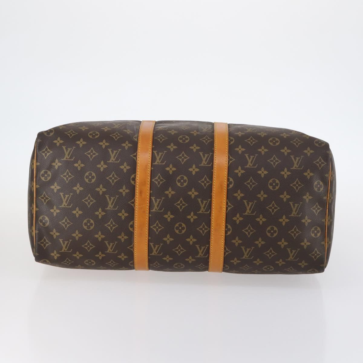 LOUIS VUITTON Monogram Keepall 50 Boston Bag M41426 LV Auth gh855