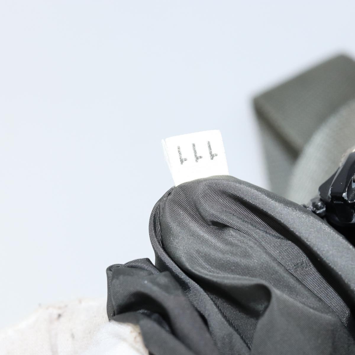 PRADA Sports Shoulder Bag Nylon Gray CC Auth gh866